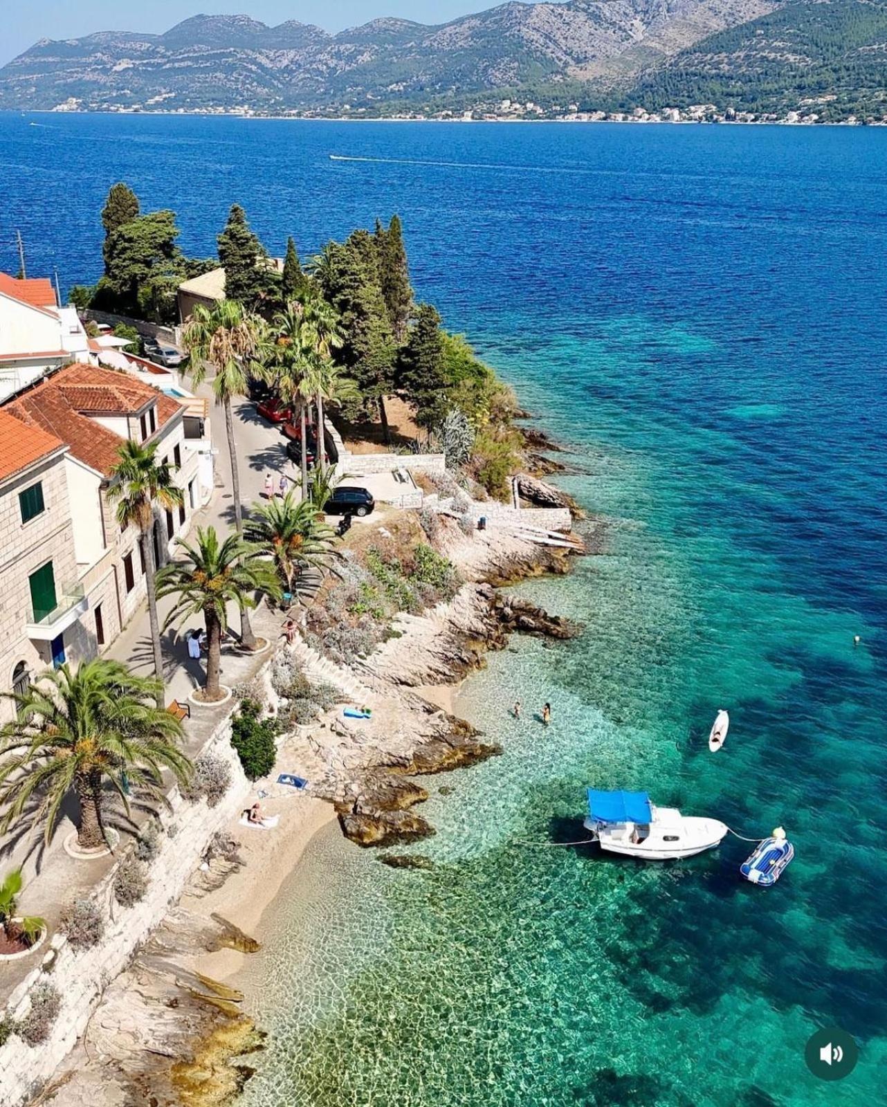 Apartment Romano Korčula Exteriör bild